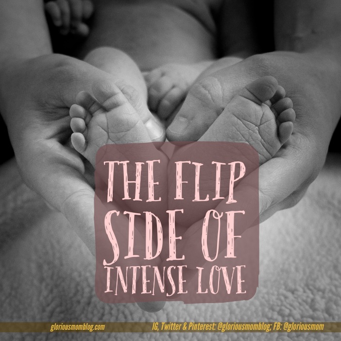 The flip side of intense love: struggling with disappointment and sadness in the midst of life's blessings. Read more at gloriousmomblog.com.